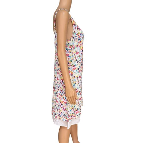 Cabi Meadow Ditsy Watercolor Floral Tank Dress size S - Picture 2 of 7